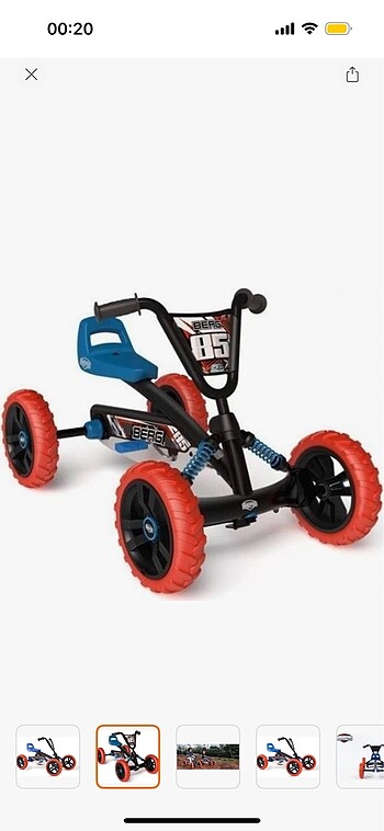Beden mavi Renk Berg buzzy nitro