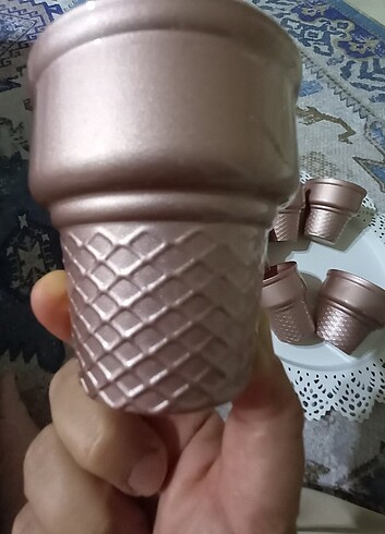 Paşabahçe Paşabahçe lav 8 adet cam dondurmalık