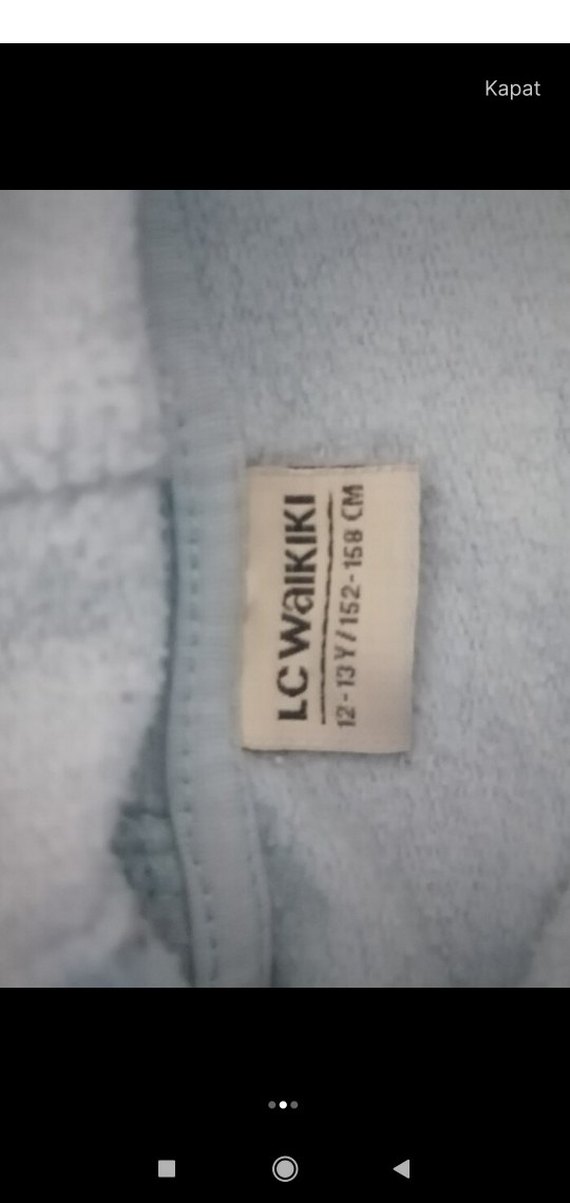 Mavi Kapüşonlu Erkek Sweatshirt - Görsel 3