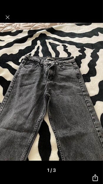 Paça Detaylı Mom Jean