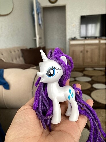 pony saç tasarım mor