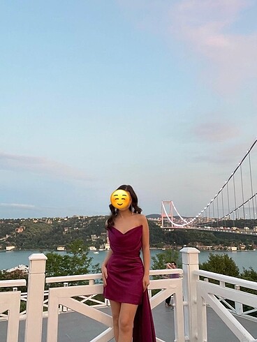 xs Beden bordo Renk Alfabeta elbise