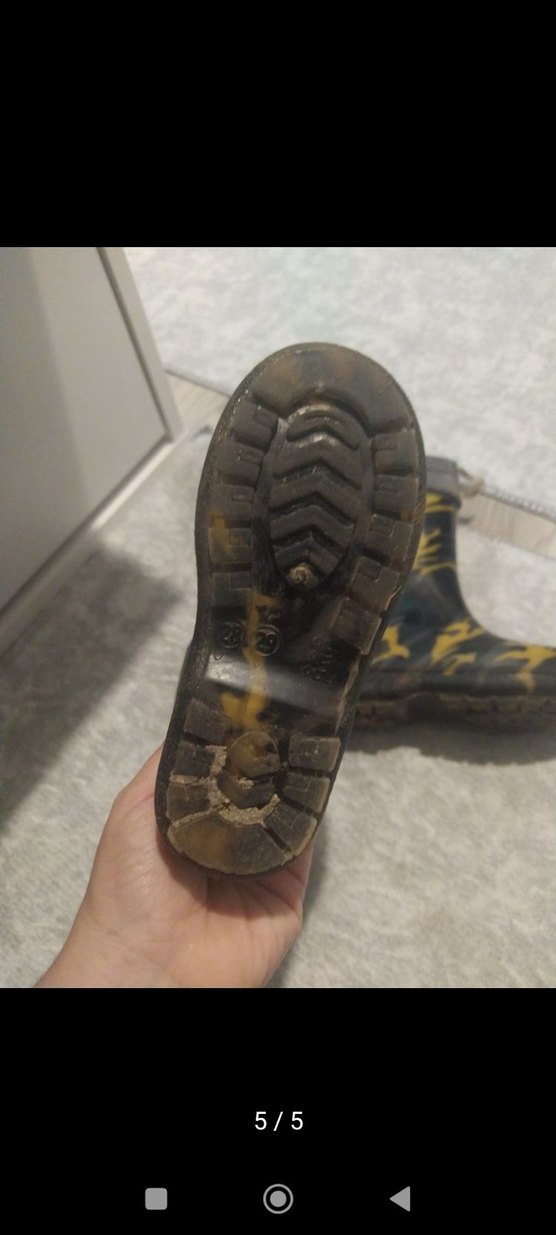 Erkek Çocuk Kamuflaj Desenli yagmur botu - Görsel 3