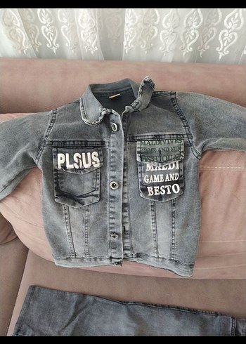 Erkek Çocuk kot takım - Görsel 2