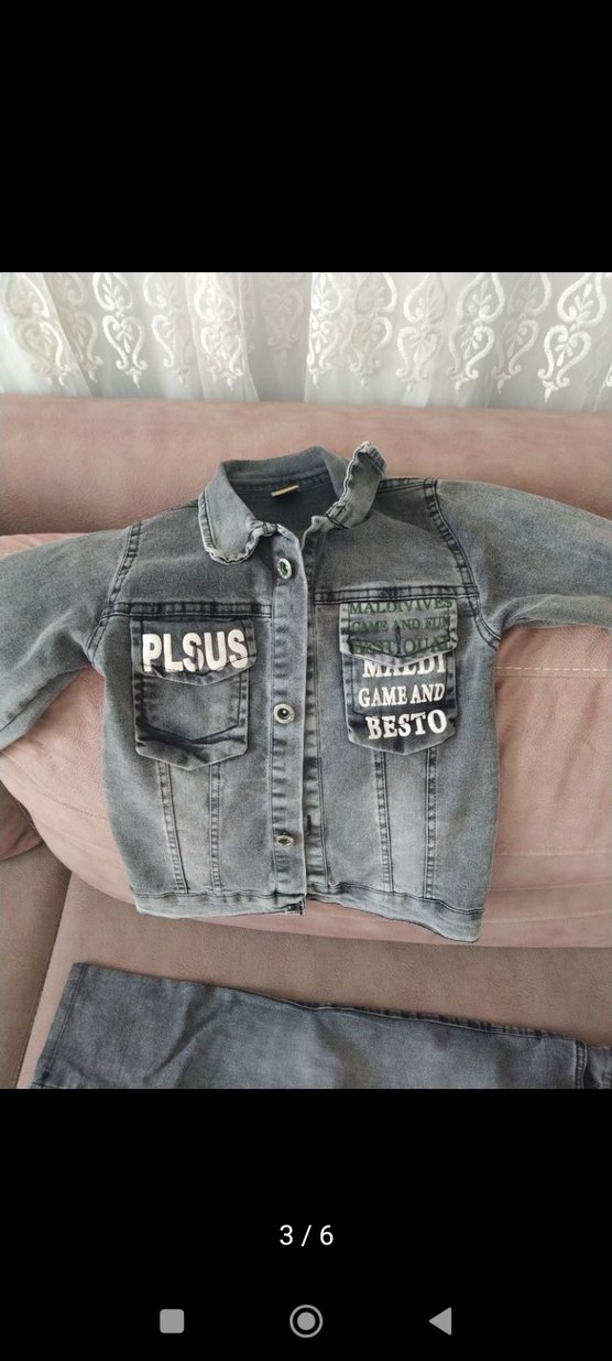 Erkek Çocuk kot takım - Görsel 2