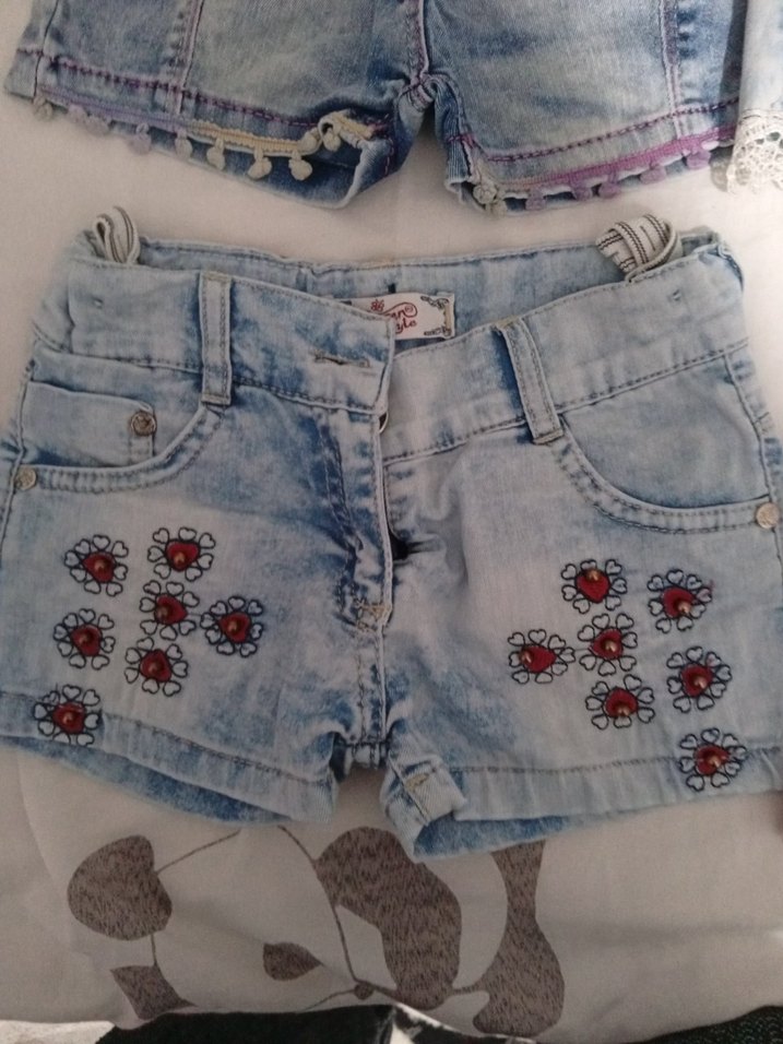 kız çocuk sort - Görsel 4