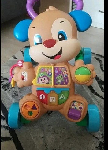 Fisher Price eğitici kopek yürüteç