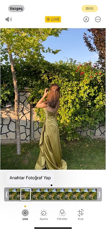 36 Beden YAĞ YEŞİLİ ABİYE