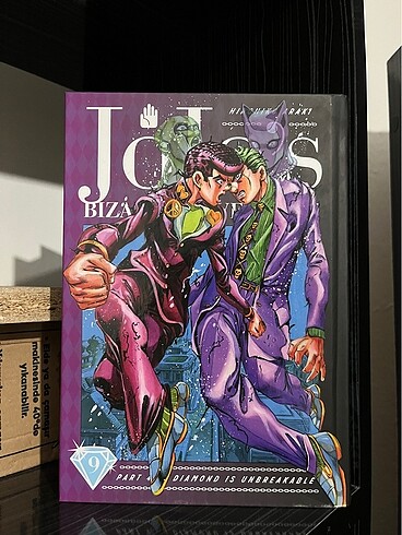 JoJo part 4 vol 9 ingilizce manga