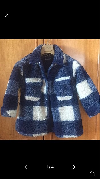 Zara kız cocuk mont