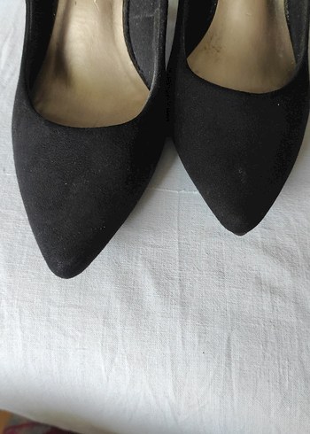 38 Beden Siyah süet stiletto