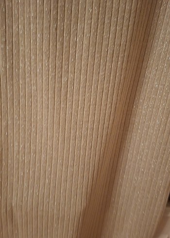 Bej Uzun Örgü Kadın Süveter - Görsel 7