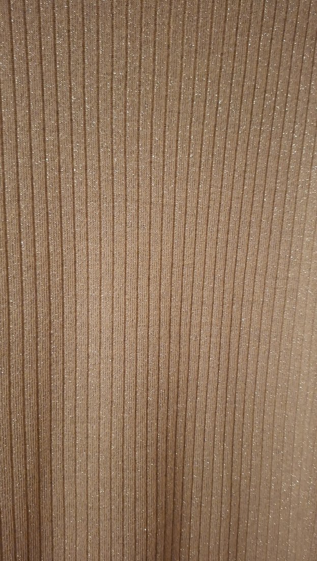 Bej Uzun Örgü Kadın Süveter - Görsel 2