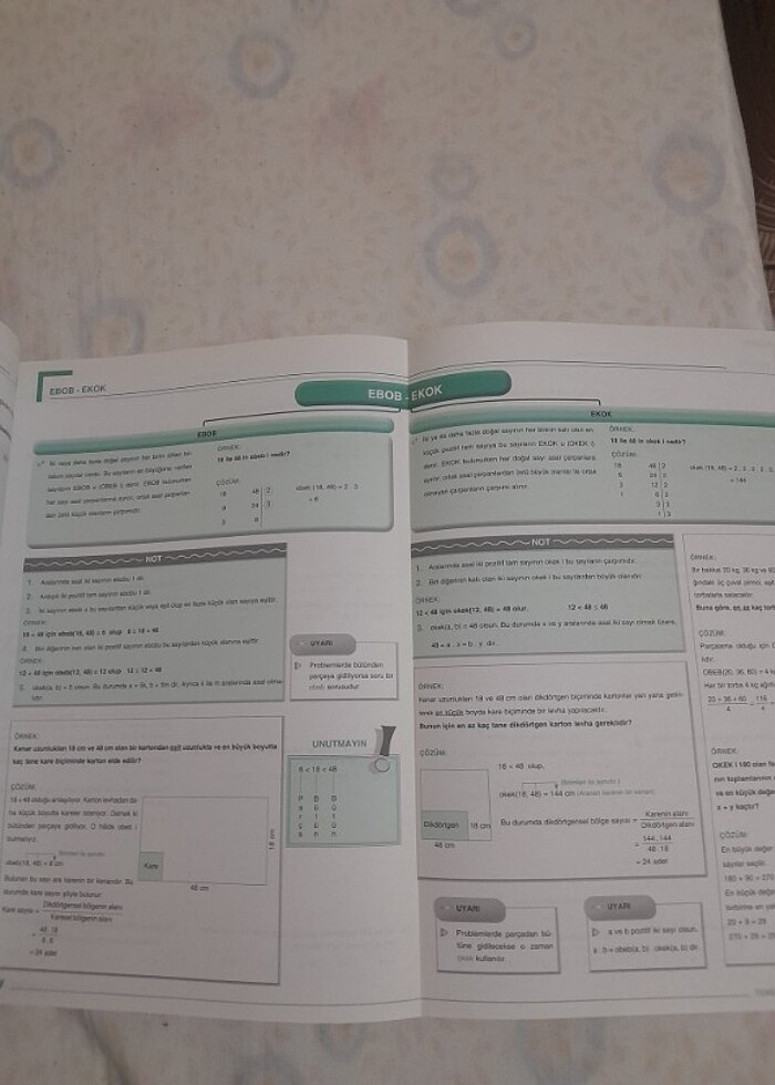 Matematik konu anlatımlı soru bankası - Görsel 2