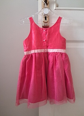 18-24 Ay Beden pembe Renk H&M bebek elbise
