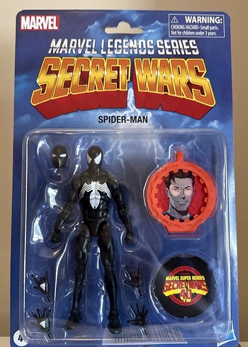 Marvel Legends Siyah Spider-Man Figürü