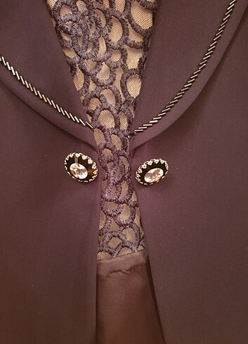 Abiye ceket elbise takım - Görsel 9