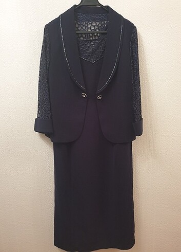 Abiye ceket elbise takım - Görsel 13