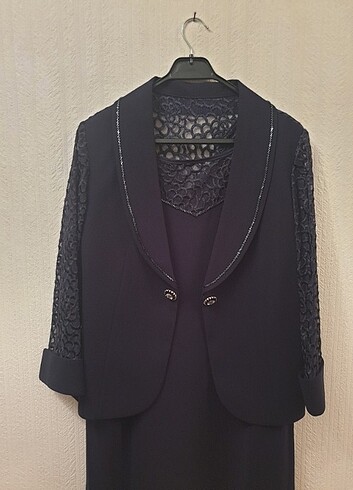 Abiye ceket elbise takım - Görsel 15