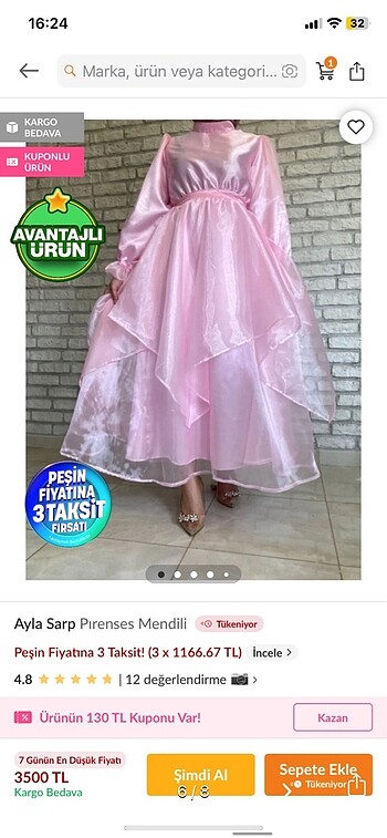 Kadın tesettür abiye - Görsel 6