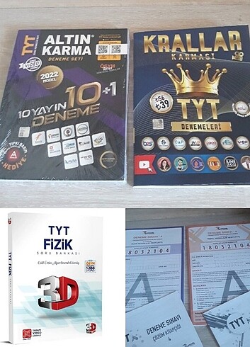 Krallar karması, Altın karma, 3d tyt fizik, rasyonel denemeler