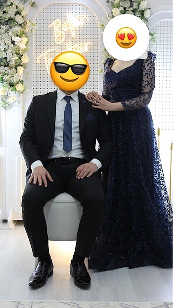 36 Beden nişan elbisesi