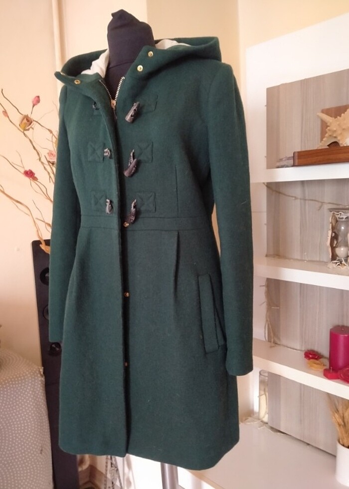 Zara kaşe kaban - Görsel 3