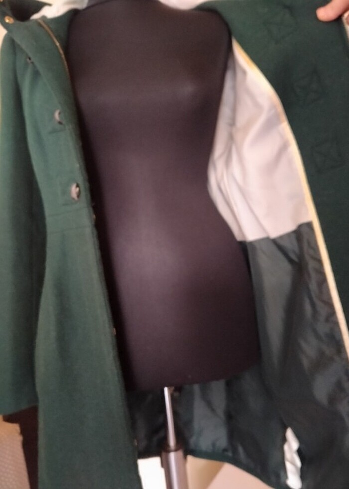 Zara kaşe kaban - Görsel 4