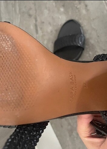 Zara topuklu sandalet - Görsel 7