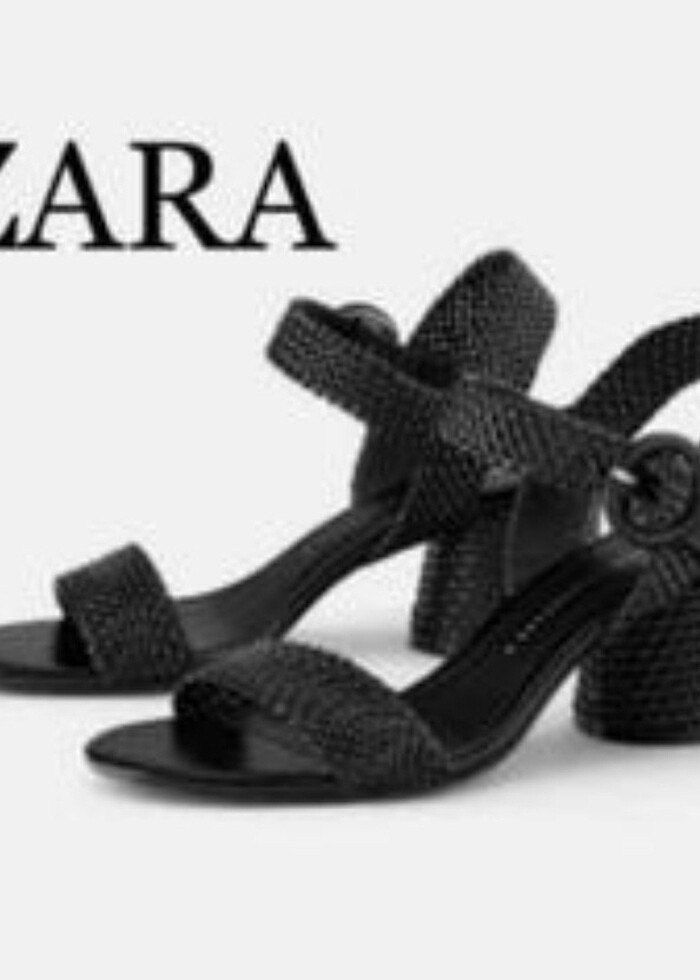 Zara topuklu sandalet - Görsel 3