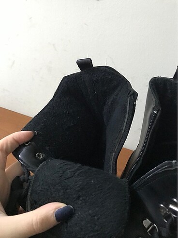 38 Beden siyah Renk Postal bot kadın