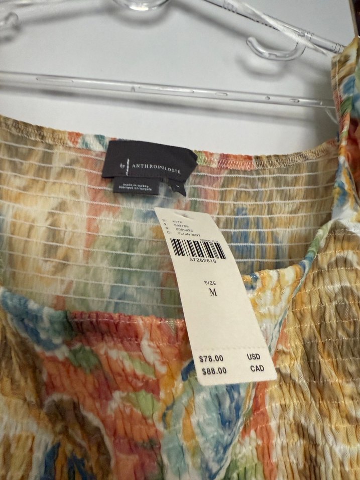 Bohem Çok Renkli Uzun Kollu Bluz - Görsel 3