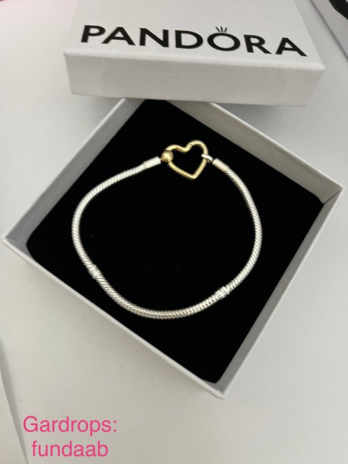 PANDORA MOMENTS KALP KLİPSLİ Altın Renk BİLEKLİK - Görsel 4