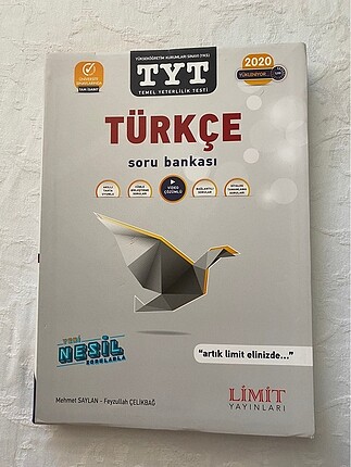 Limit türkçe tyt soru kitabı