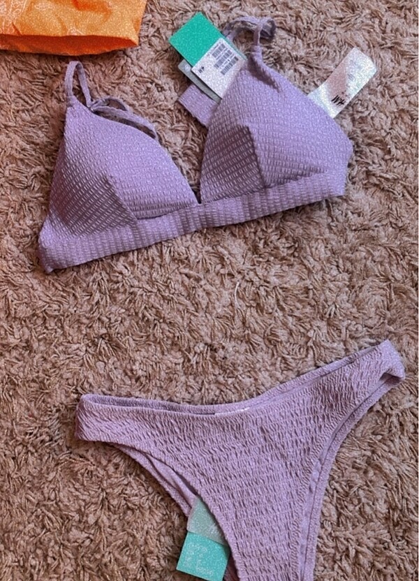 H&M lila bikini - Görsel 2