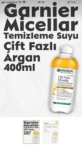 Beden Makyaj temizleme suyu