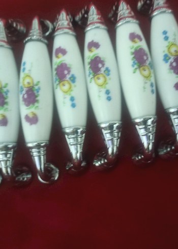 Çiçek Desenli dolap kulpu - Görsel 3