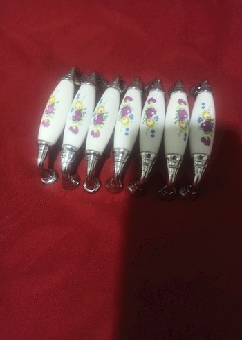 Çiçek Desenli dolap kulpu - Görsel 2