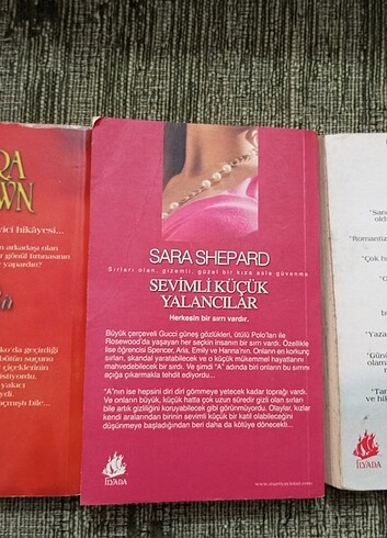  3 adet roman kitapları 