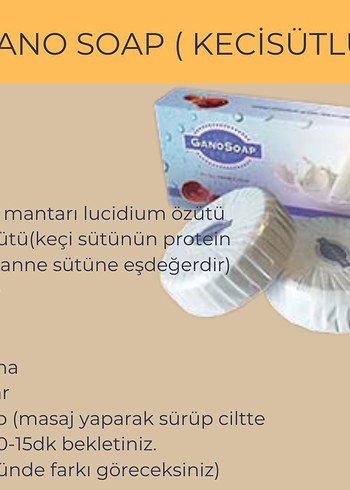 Diger Gano Soap Keçi Sütlü Sabun