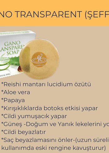 Diger Gano Transparent Sabun