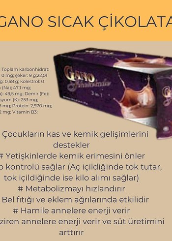 Diger Gano Sıcak Çikolata Camel Silky