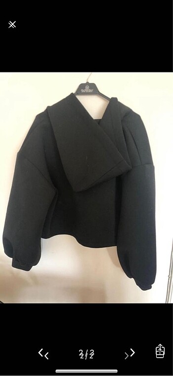 Zara Zara siyah sweatshirt