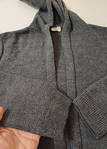 8 Yaş Beden gri Renk Unisex çocuk hırka