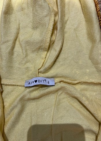 Sarı Parlak Kapüşonlu Kadın Ceket - Görsel 2