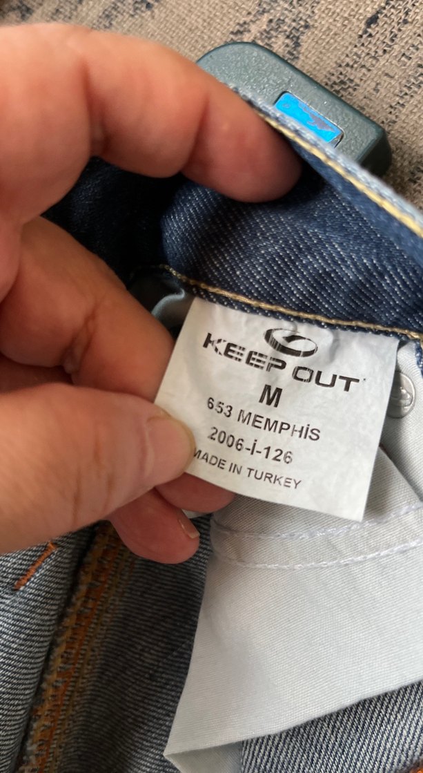 Mavi Parlak Midi Kot Etek - Görsel 3