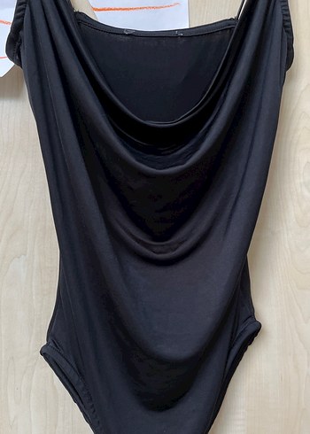 Siyah Drapeli Kadın Monokini - Görsel 2