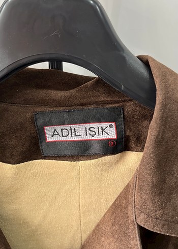 Kahverengi Süet Kadın Deri Ceket - Görsel 2