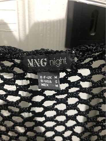 m Beden Mango night file hırka