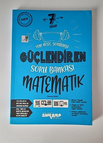 7. Sınıf Güçlendiren Matematik Soru Bankası 